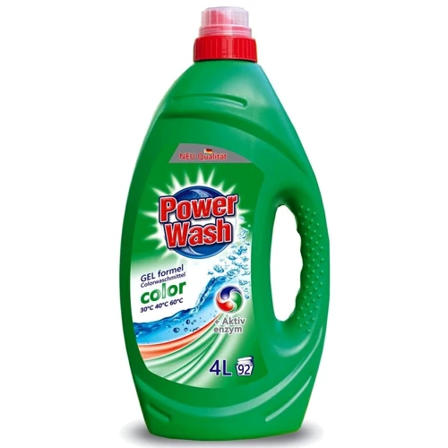 Гель Power Wash Color для стирки цветного белья 4 л 92 цикла стирки (4260145991953)