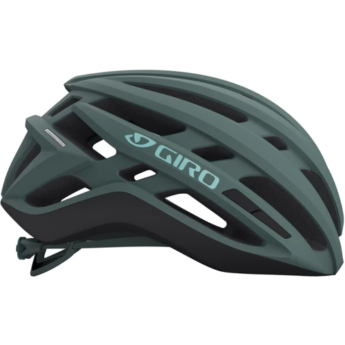 Шлем велосипедный женский Giro Agilis W мат.сер-зел M/55-59см (7129713)