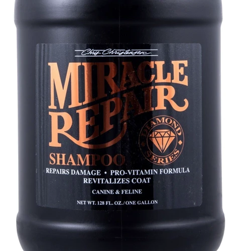 Шампунь Chris Christensen Miracle Repair для собак та котів по догляду за вовною 3.8 л (819774012702): Обсяг 3.8 л