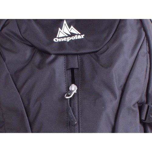 Чоловік рюкзак Onepolar чорний (W1802-black): Застібка Блискавка