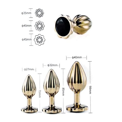 Набор анальных пробок LOCKINK YEAHWOW Nympho Butt Plug Set