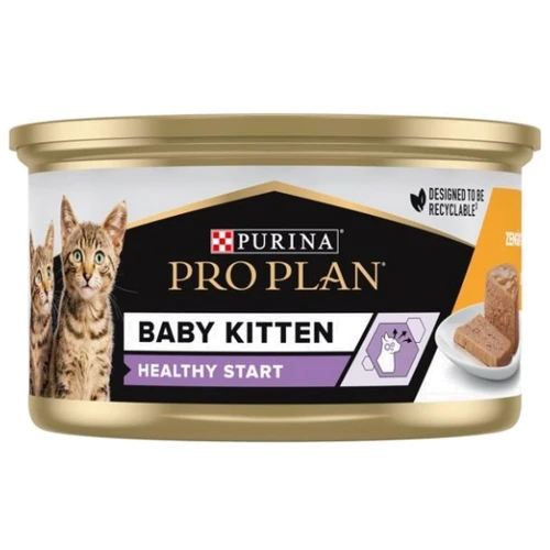 Влажный корм Pro Plan Baby Kitten Нежный мусс с курицей 6х85 г (8445290673718): Тип Влажный корм