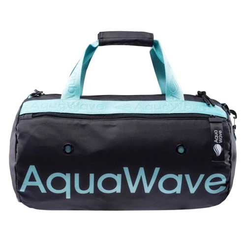 Сумка спортивна Aquawave STROKE 25 чорна (STROKE 25-BLACK/BLUE TINT)