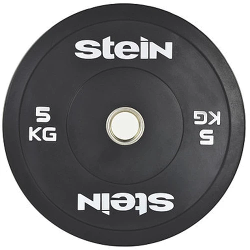 Блин для штанги и гантели Stein 5 кг бамперный (IR5200-5)