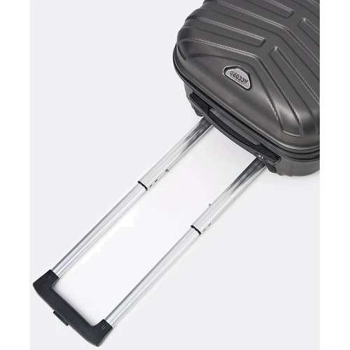 Чемодан Ricco Grande M grey (T15002grey-M): Застежка Молния