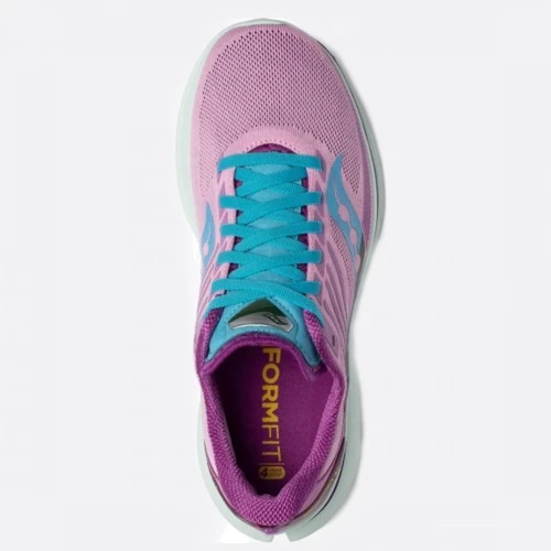 Кроссовки для бега Saucony Kinvara 12 (10619-26S) 37.5 (7.5) фиолетовые текстиль всесезон: Материал подкладки Текстиль