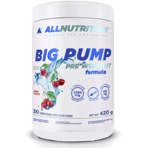 Предтренировочный комплекс Allnutrition Big Pump Pre Workaut Formula 420 g / 30 servings / Cherry