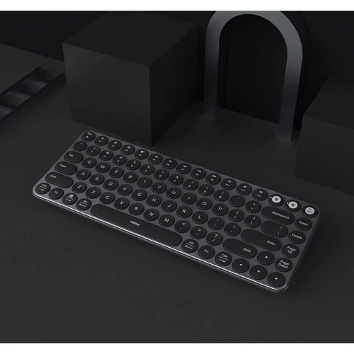Клавиатура Xiaomi MiiiW AIR85 MWXKT01 Keyboard Bluetooth Dual Mode Black: Количество дополнительных клавиш нет