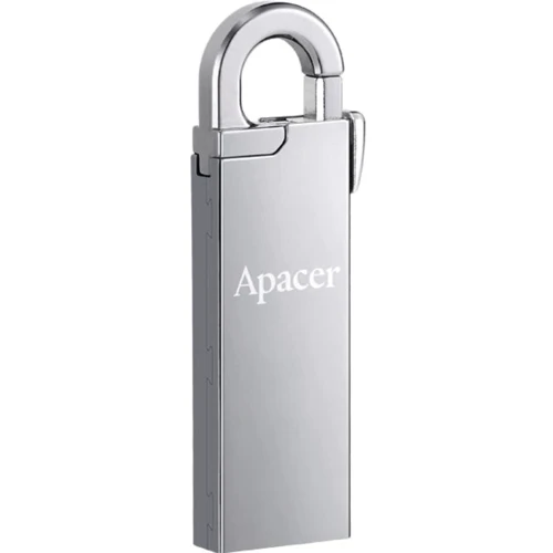 USB-флешка Apacer AH13A 64GB USB 2.0 Silver (AP64GAH13AS-1): Стандарт USB USB 2.0