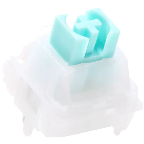 Клавиатура FL Esports FL980 V2 White body Metal Heart Kailh MX Cool Mint South LED wireless Three-Mode: Тип клавиш механический