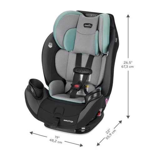 Автокресло Evenflo EveryStage LX Nova (от 1,8 до 54,4 кг) (032884198030) фото 5