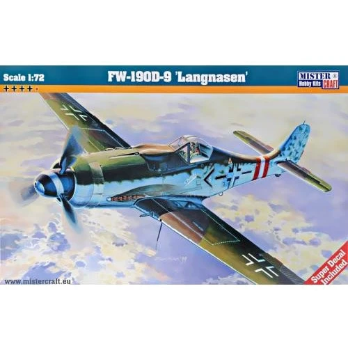 Винищувач Mister Craft Fw-190 D-9 Langnasen MCR-C07