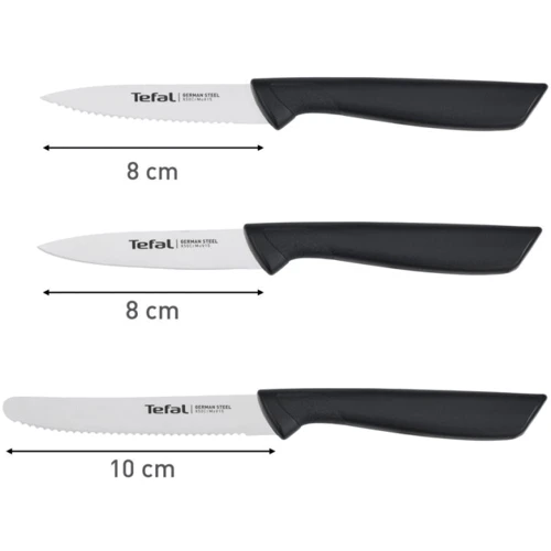 Набор кухонных ножей Tefal ColorFood 3 предмета (K2733S04) фото 8