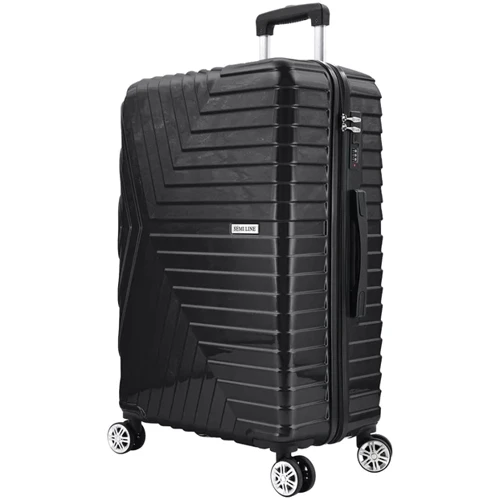 Чемодан Semi Line 24" (M) Black (T5765-2)