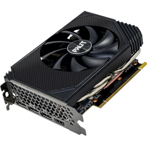 Видеокарта Palit Nvidia GeForce RTX 3050 STORMX 8GB GDDR6 BULK (NE63050019P1-190AF) OEM: Разрядность шины памяти, бит 128