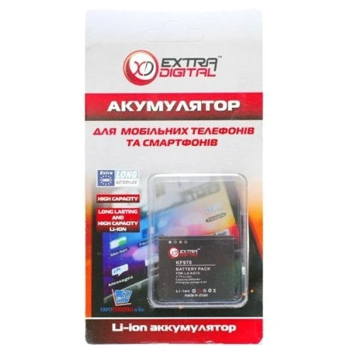 Аккумулятор ExtraDigital 600mAh (DV00DV6059) for LG KE970 Shine: Совместимость с брендом LG