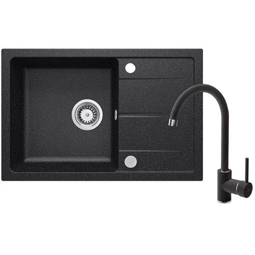 Набор для кухни Deante Leda ZRDA2113: Форма Прямоугольная