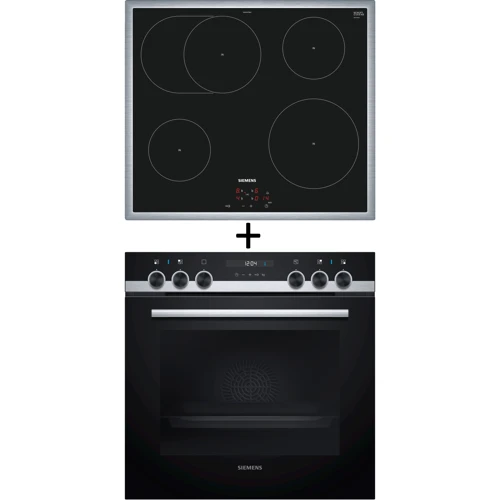 Духовой шкаф электрический Siemens HE517ABS1 + Siemens EW645CFB2E