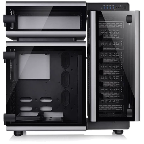Корпус Thermaltake Level 20 Tempered Glass Edition Full Tower Chassis (CA-1J9-00F9WN-00): Форм-фактор материнской платы E-ATX/ATX/MicroATX/Mini-ITX