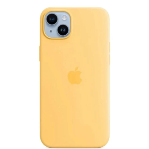 Чохол для iPhone Apple iPhone 14 Plus Silicone Case with MagSafe - Sunglow (MPTD3ZE/A)