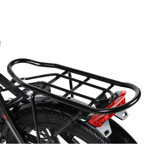 Электровелосипед SAMEBIKE 20LVXD30-II (350 Вт, 10 А/ч, 48 В), колеса 20", черный фото 8