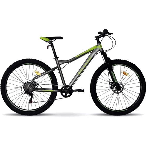 

Велосипед Atlantic 2023' 27.5"x2.80" Rubicon Nx A1NXP-2747-GL L/19"/47см (2466) grey/lime