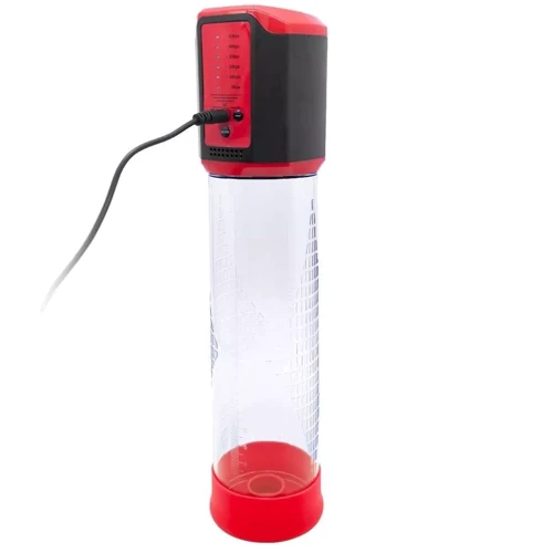 Автоматическая вакуумная помпа Men Powerup Passion Enlargement system Red