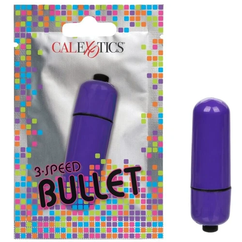Вибропуля California Exotic Novelties 3-Speed Bullet (фиолетовая)