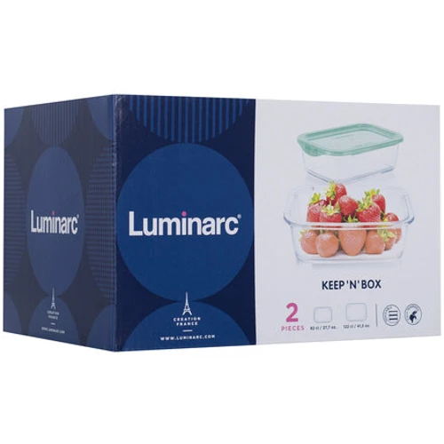 Емкость для хранения Luminarc KEEP'N BOX набор 820мл+1220мл (P5506) фото 6