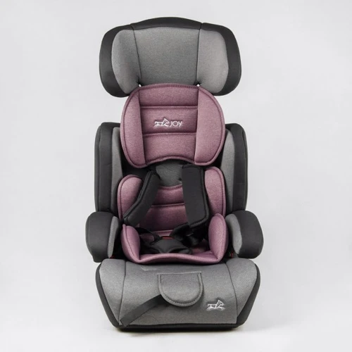 Автокресло JOY VL группа 1/2/3 от 9-36 кг - серо-розовый: Вес ребенка 9 - 36 кг