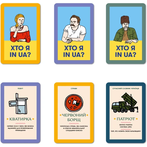 Настільна гра Orner Хто я in UA? фото 9