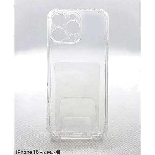 Чехол для iPhone BeCover TPU Case Anti-Shock Clear for iPhone 16 Pro Max (712113): Тип чехла накладка на заднюю часть