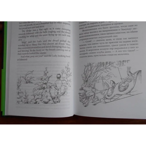 Клайв Льюис: Хроники Нарнии. Лев, Колдунья и платяной шкаф = The Chronicles of Narnia. The Lion, the Witch, and the Wardrobe: Количество страниц 320