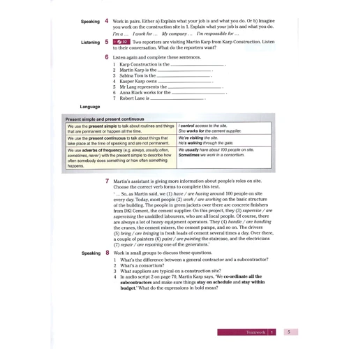 English for Construction. Level 2. Coursebook and CD-ROM Pack: ISBN 978-1-4082-6992-3