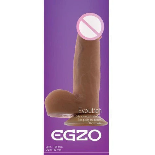 Фаллоимитатор на присоске Egzo G1390 16.5x4 см