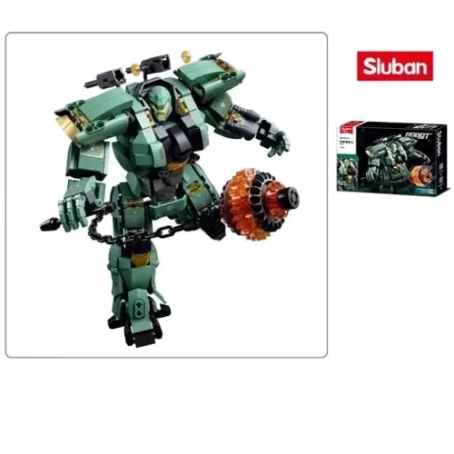 Конструктор Sluban P.R Mecha Робот Механічний Руйнівник (M38-B1153): Рекомендований вік от 6 лет