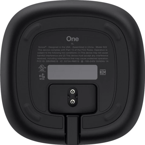 Акустика Sonos One SL Black (ONESLEU1BLK): Звуковая система 1.0