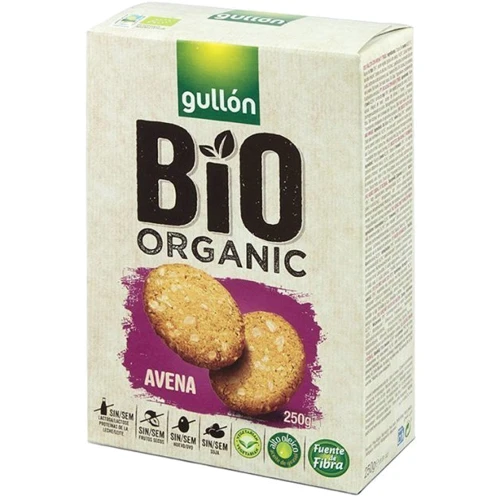 Печиво Gullon Bio Organic Avena 250 г