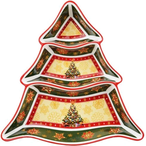 Мінажниця Lefard Christmas Collection 24х24х5 см (986-002)