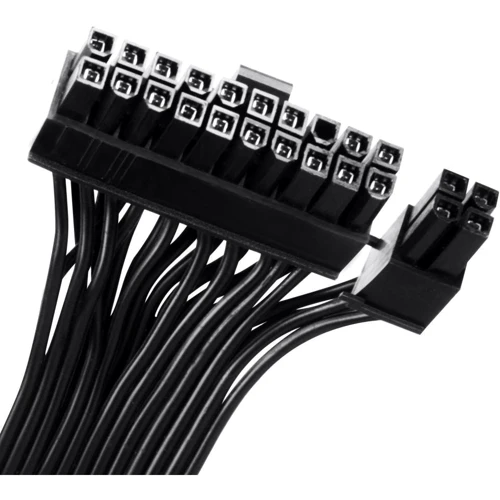 Блок живлення SilverStone STRIDER ST1000-PTS (1000W) (SST-ST1000-PTS): Коннектори 20+4 pin / 2x4+4pin / 8x6+2 pin / 8 SATA