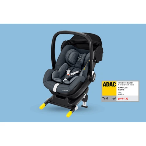 Автокресло Maxi-Cosi Marble Essential Graphite: Внутренние ремни 3-х точечный ремень с мягкими накладками
