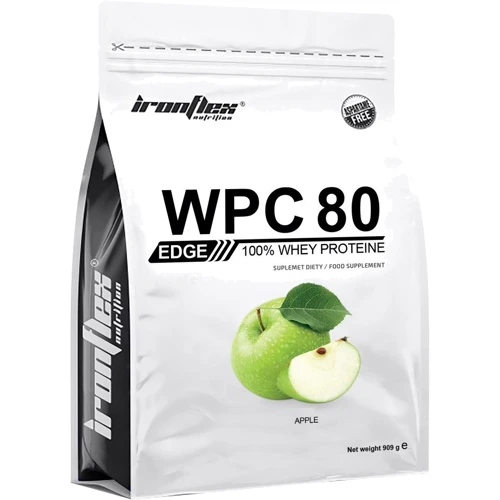 Протеїн IronFlex Nutrition WPC 80eu EDGE 900 g / 30 servings / Apple
