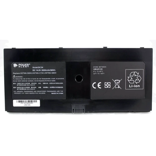 Батарея для ноутбука PowerPlant HP Probook 5310M (HSTNN-DB0H) 14.8V 2600mAh (NB00000262)