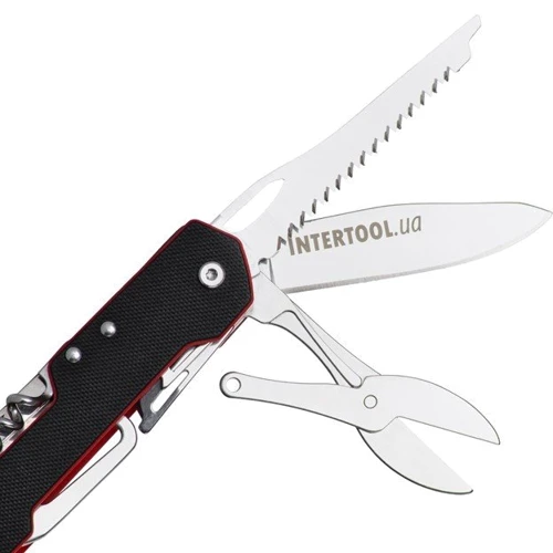 Нож и мультитул INTERTOOL складной 9 в 1 (HT-0597) фото 8