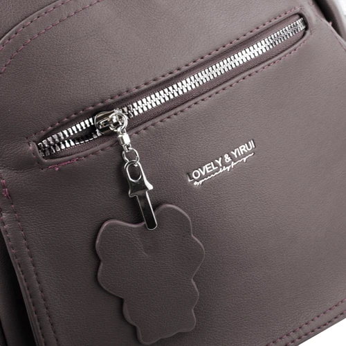 Жіночий рюкзак Valiria Fashion сірий (ODAB-008-9): Стиль Повседневный (Casual)