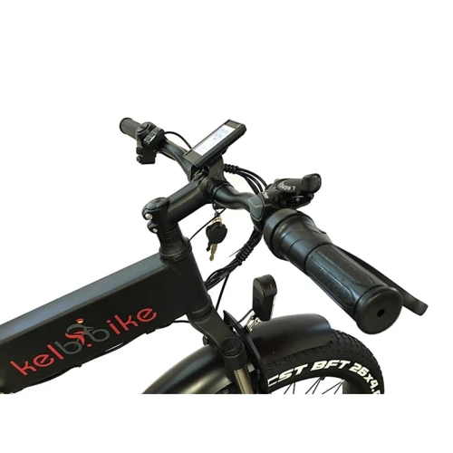 Электровелосипед фэтбайк Kelb.Bike E-1913WS-26 500W, 48V 26" Черный фото 5