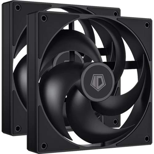 Кулер ID-Cooling Вентилятор ID-Cooling AS-140-K Duet Black (AS-140-K DUET): Рівень шуму, dB 24.9