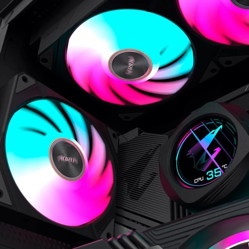 Кулер GIGABYTE AORUS EZ CHAIN FAN 120 (GP-ECFAN1201) фото 10