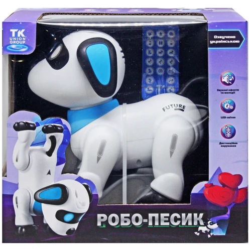 Собачка на радиоуправлении TK Group (ТК-02490) УКР.ЯЗЫК, звуки, сказки, песни, мелодии, свет, трюки: Производитель TK Group