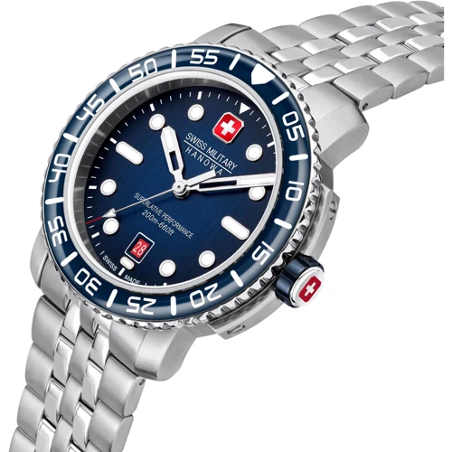 Наручные часы Swiss Military Hanowa Black Marlin SMWGH0001703 (631090): Стиль Классический